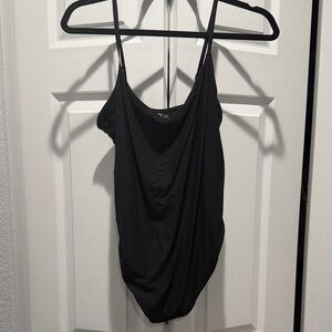 Aerie Smoothez Black Bodysuit